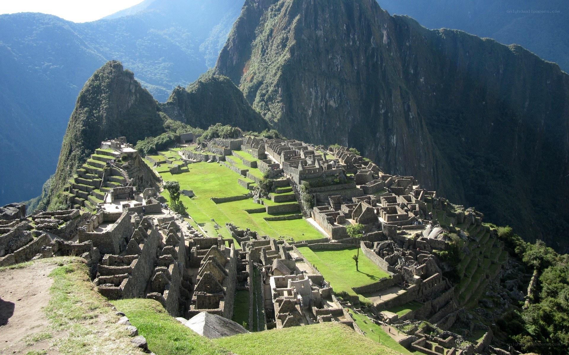 Machu Picchu ancient ruins