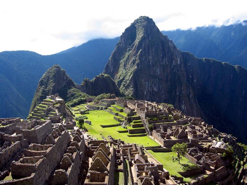 Machu Picchu ancient ruins