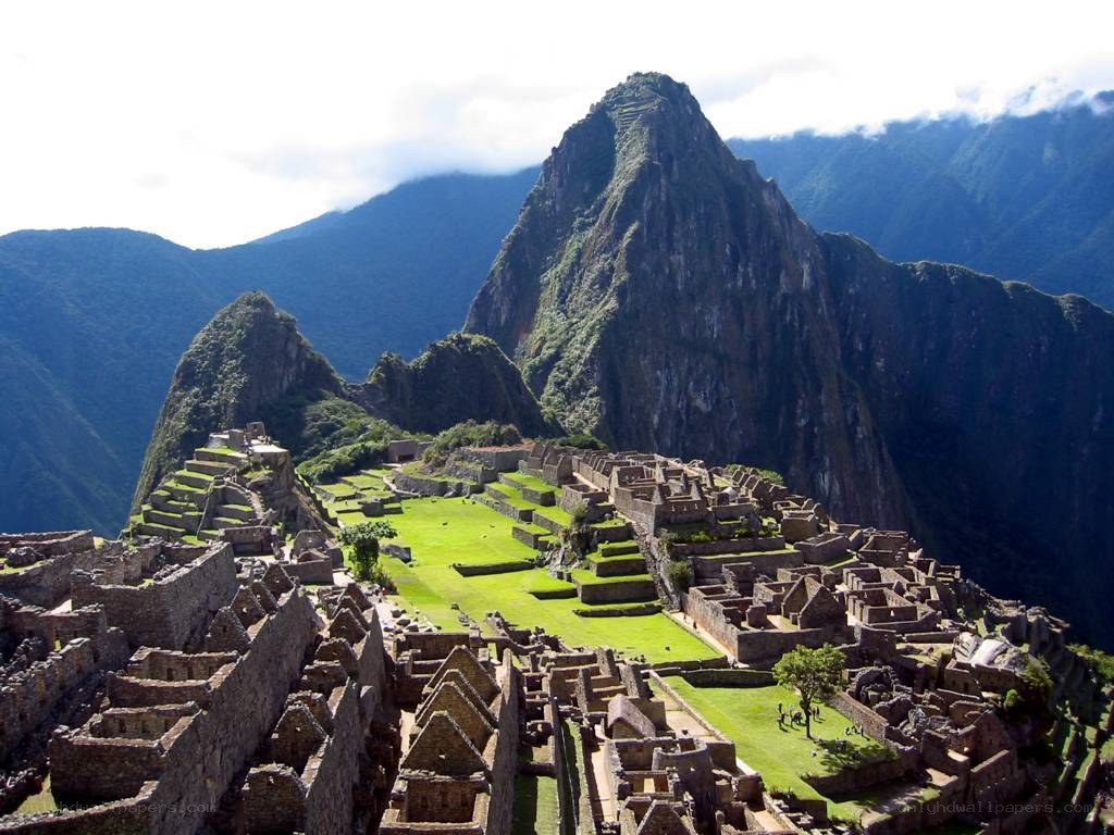 Machu Picchu ancient ruins