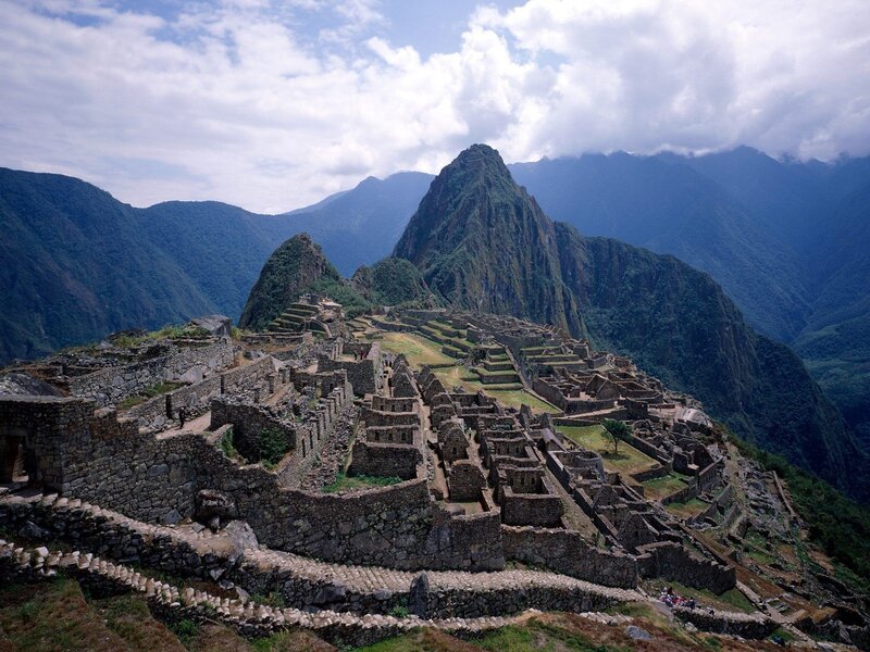 Machu Picchu ancient ruins