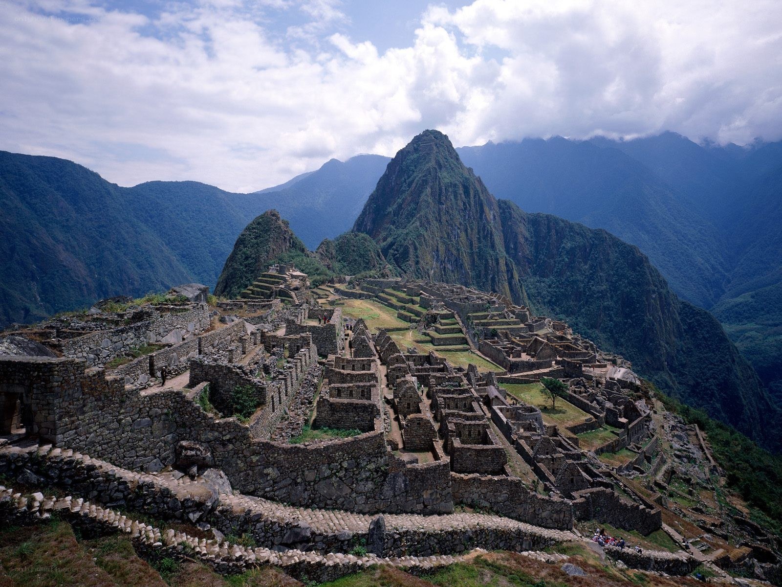 Machu Picchu ancient ruins
