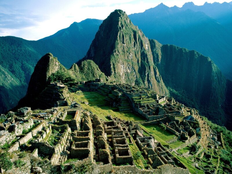 Machu Picchu ancient ruins