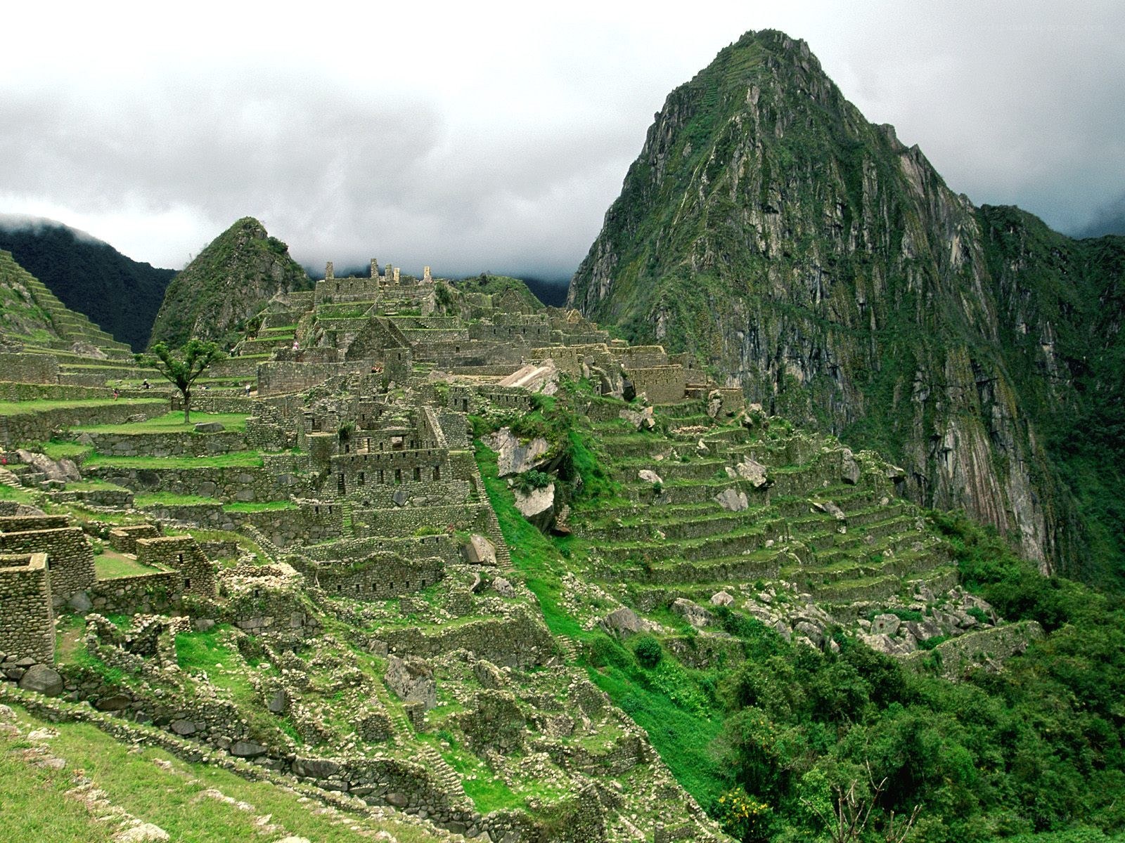 Machu Picchu ancient ruins