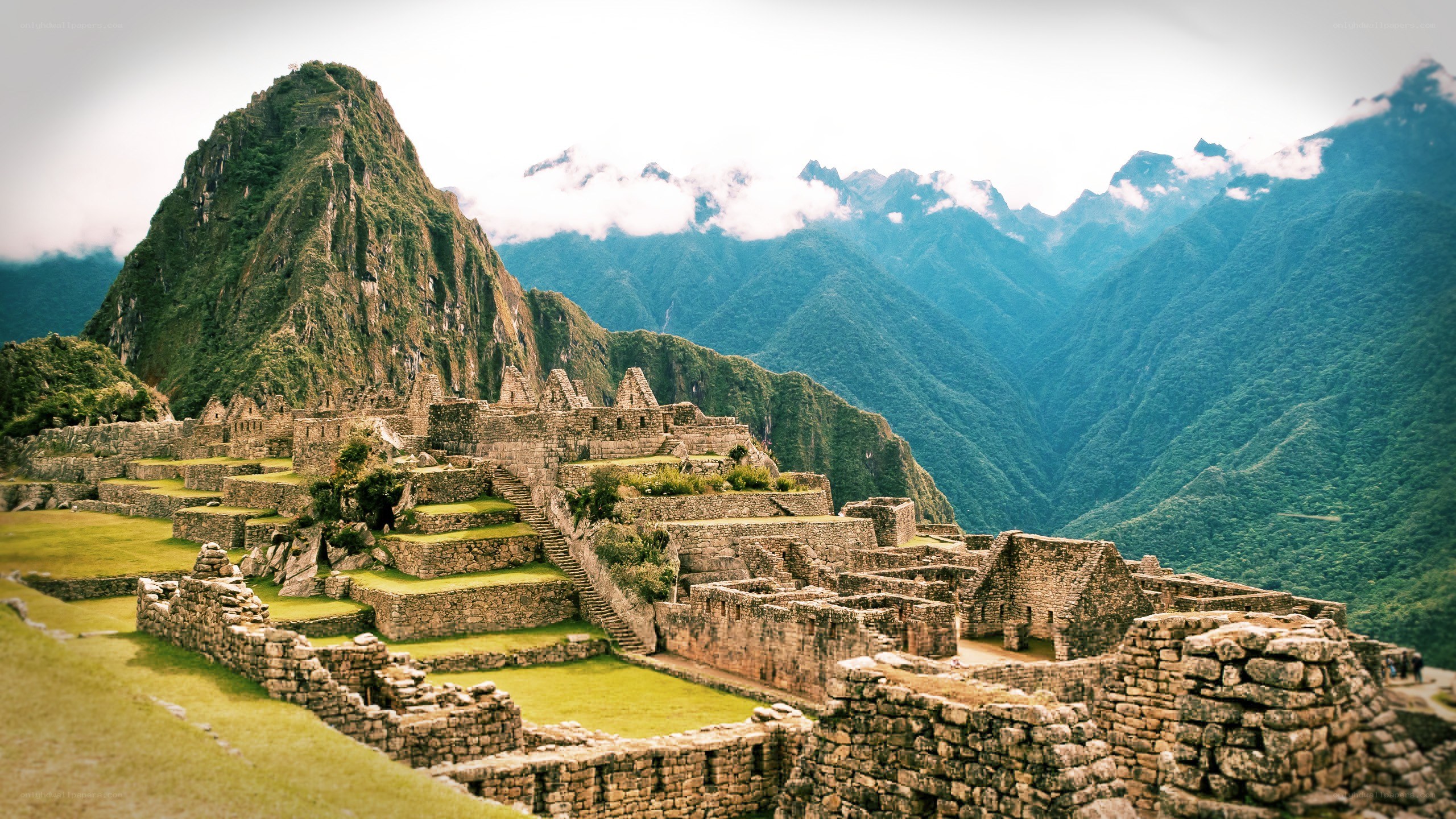 Machu Picchu ancient ruins