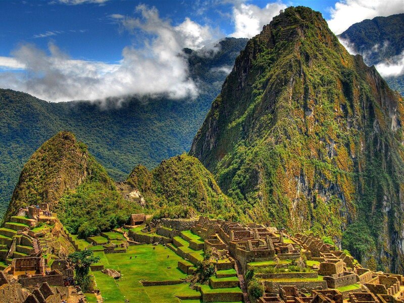 Machu Picchu ancient ruins