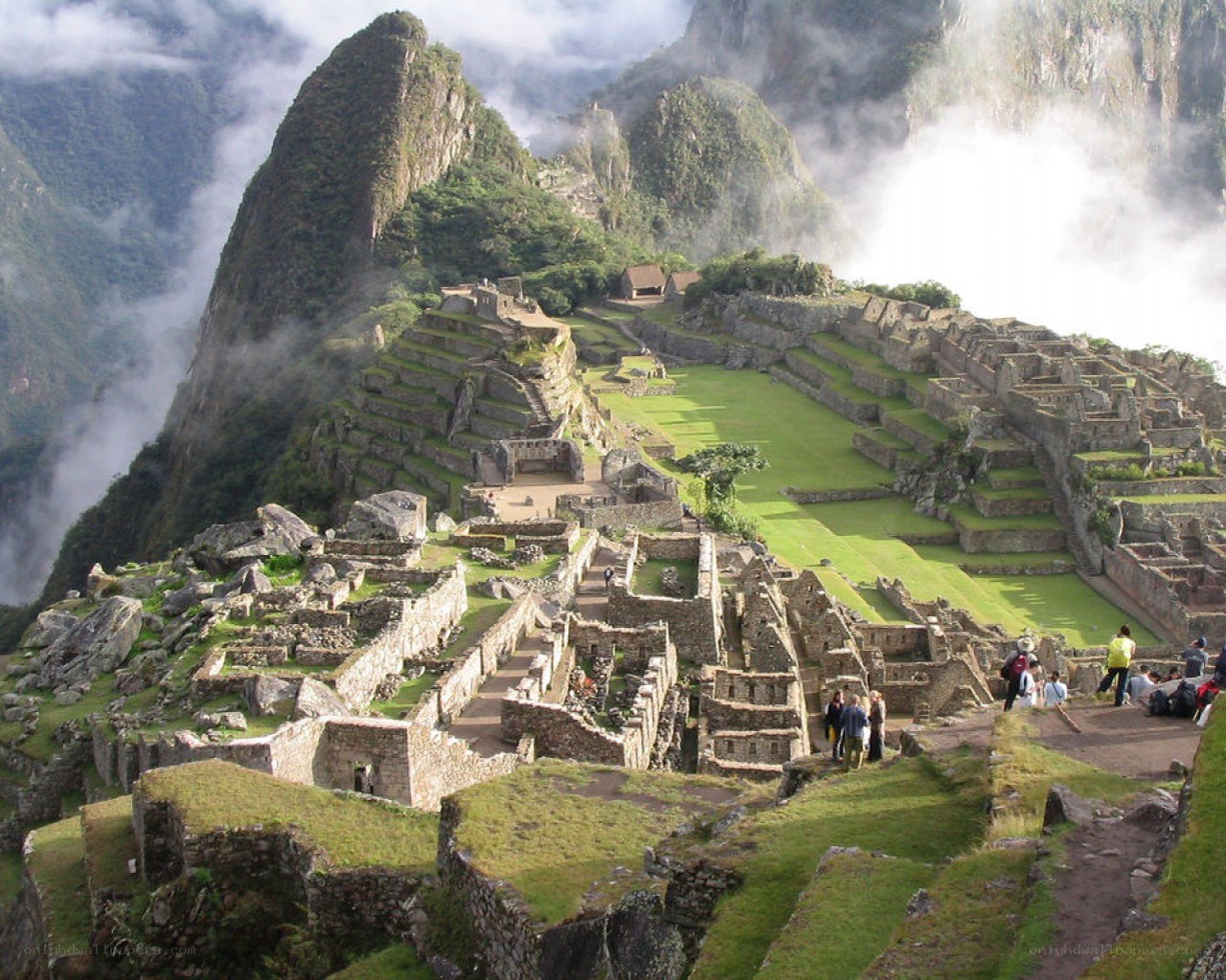 Machu Picchu ancient ruins