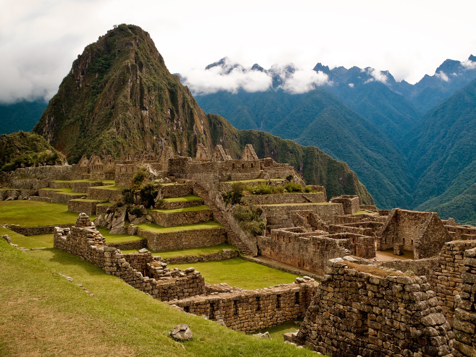 Machu Picchu ancient ruins