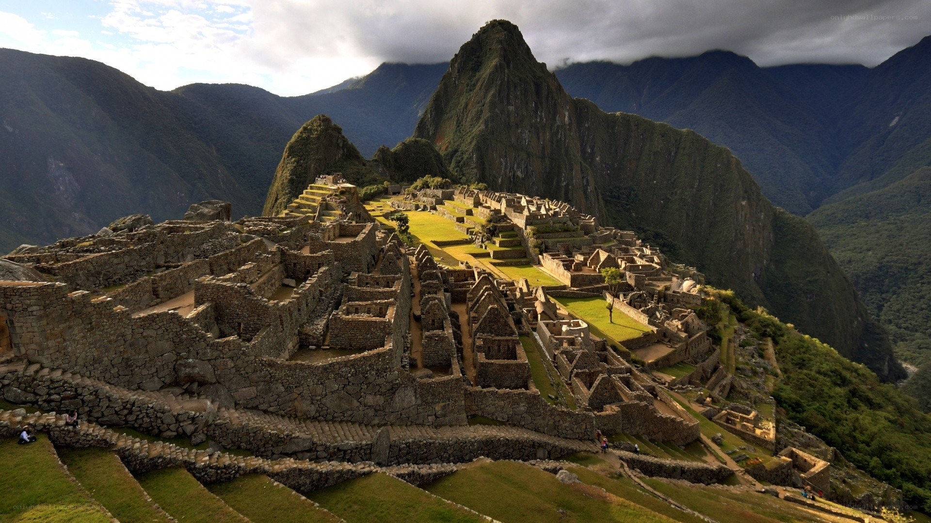 Machu Picchu ancient ruins
