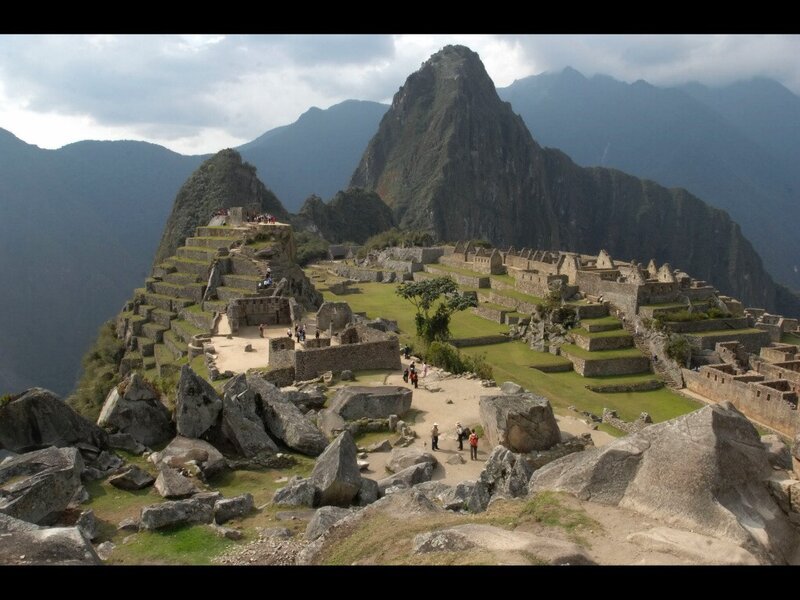 Machu Picchu ancient ruins