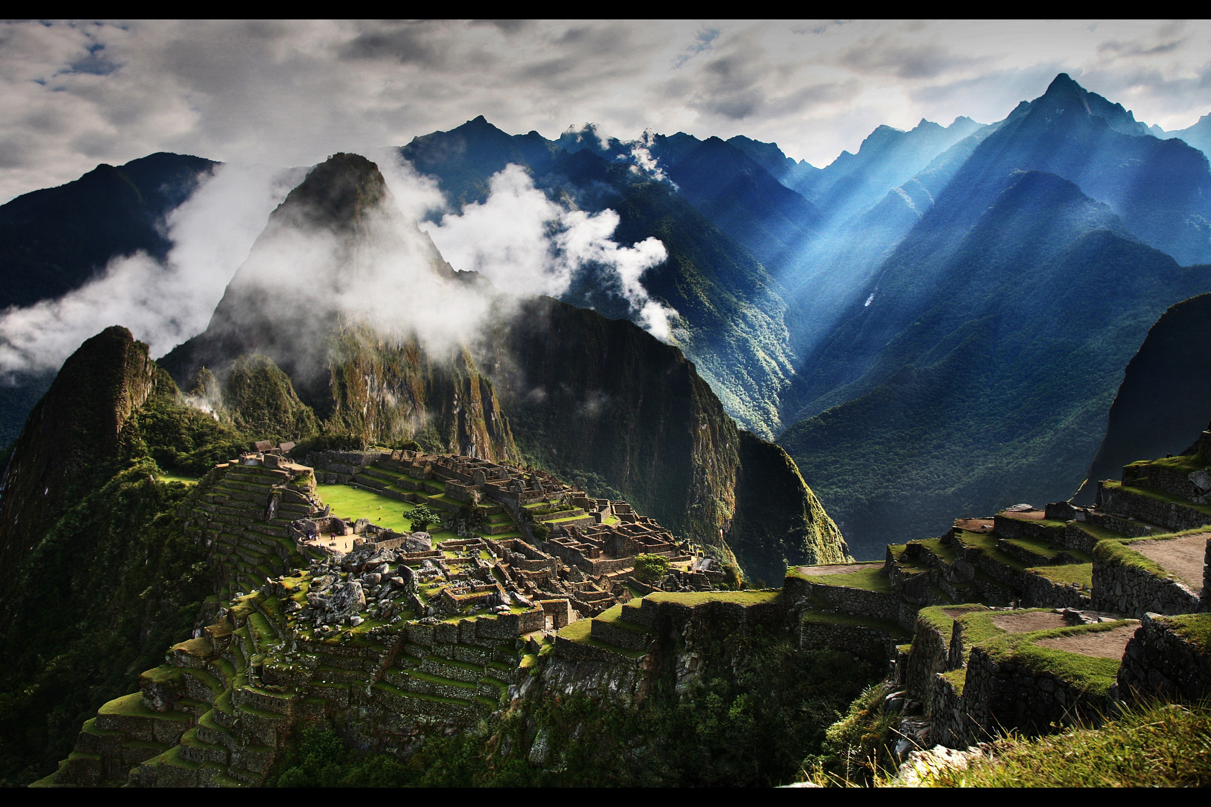 Machu Picchu at sunrise