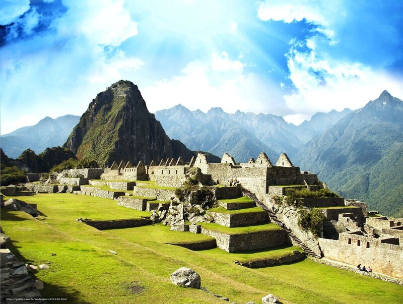 Machu Picchu Ruins — Blue, Serene, Afternoon