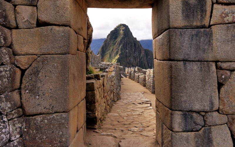 Machu Picchu Ruins — Brown, Ancient