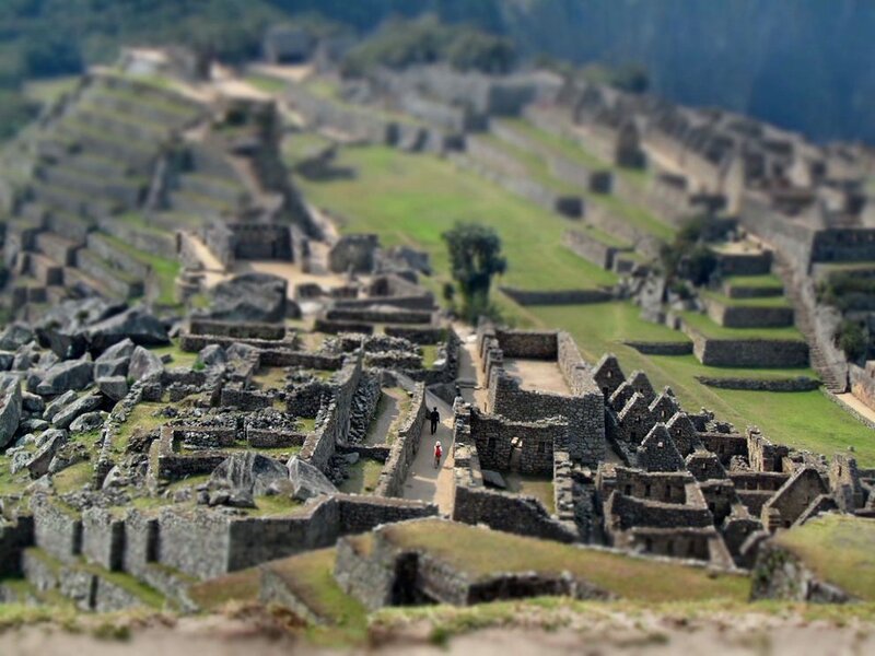 Machu Picchu Ruins — Green, Serene, Afternoon, Photograph, Stone Walls