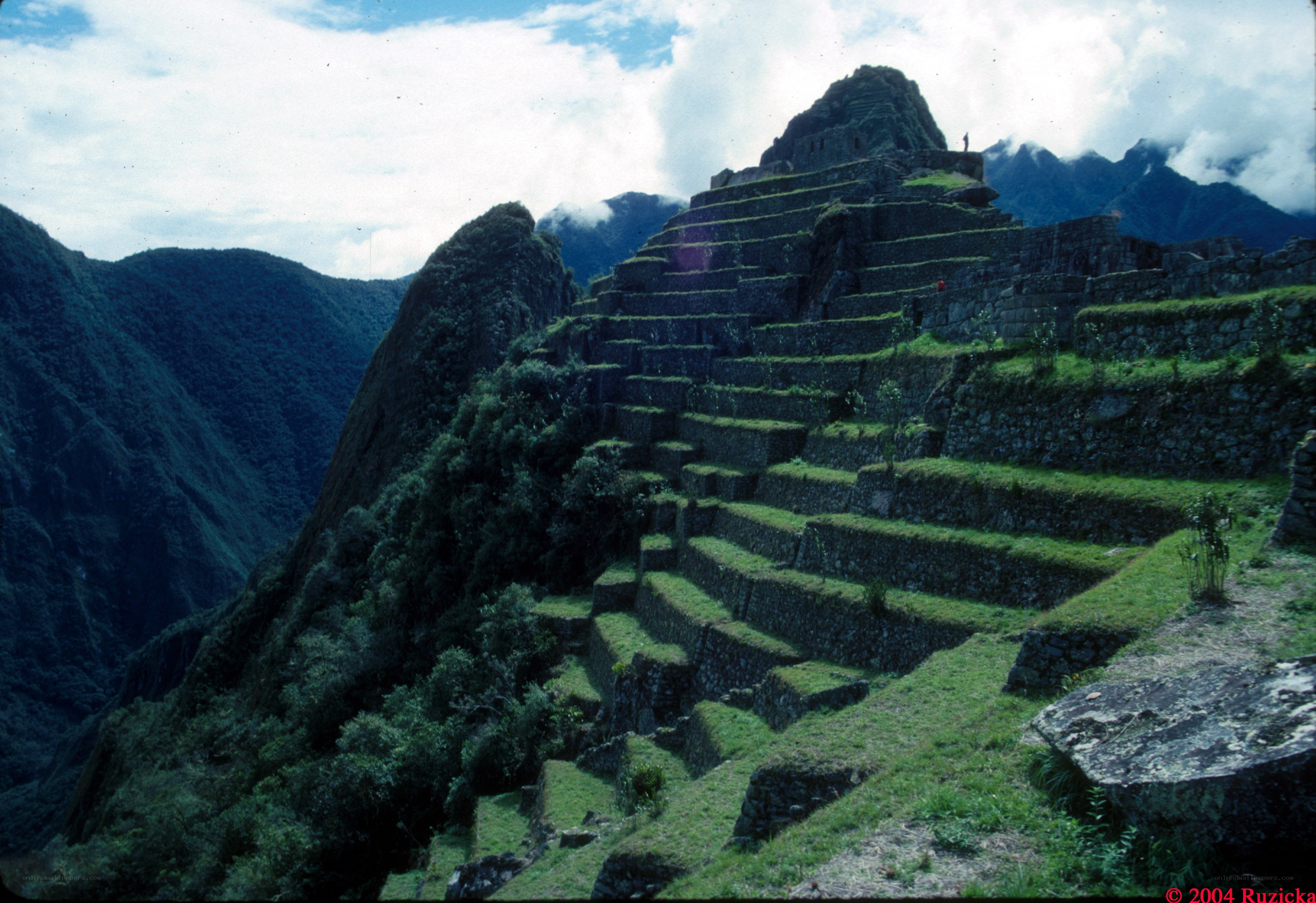 Machu Picchu terraces