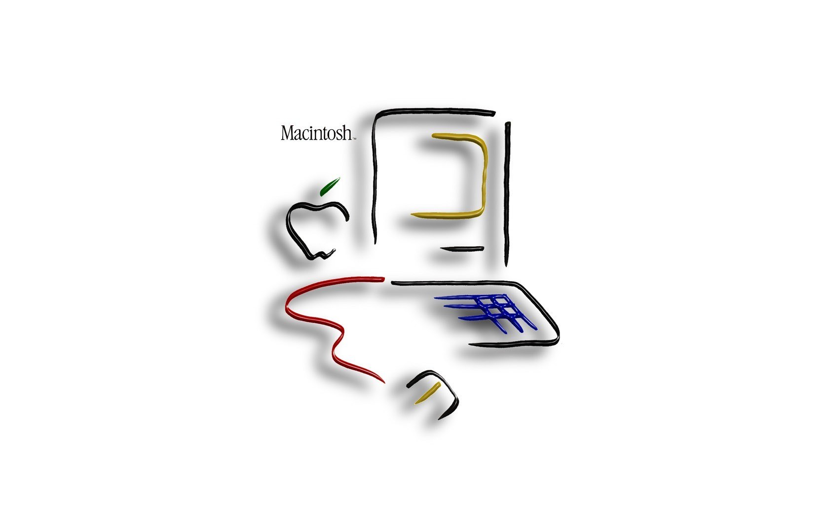 Macintosh logo art