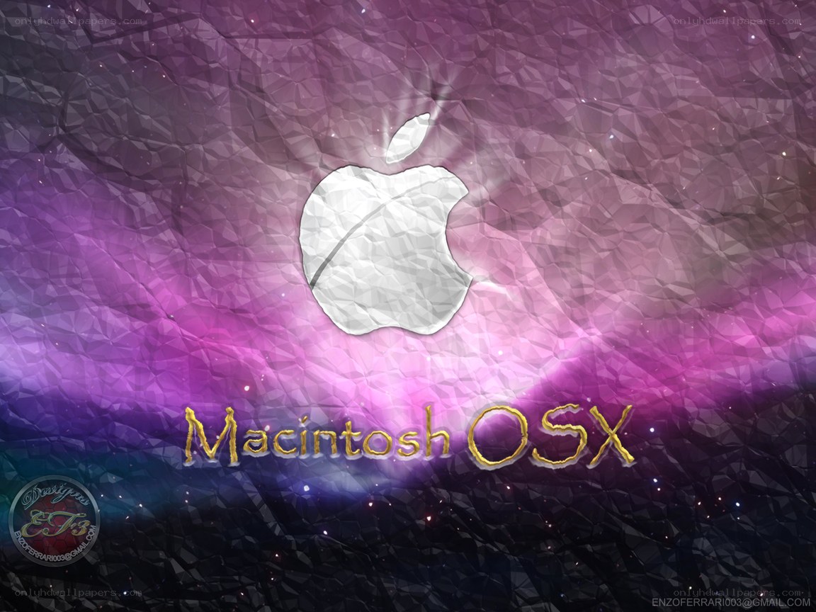 Macintosh OS X wallpaper
