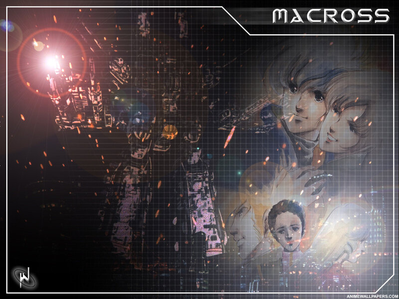 Macross anime collage artwork