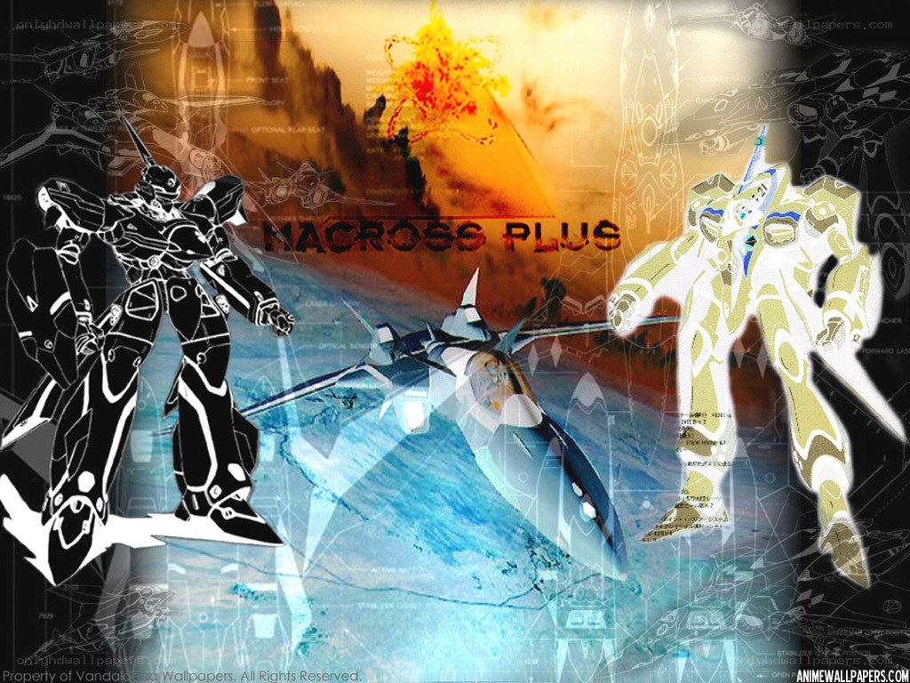 Macross Plus mecha artwork