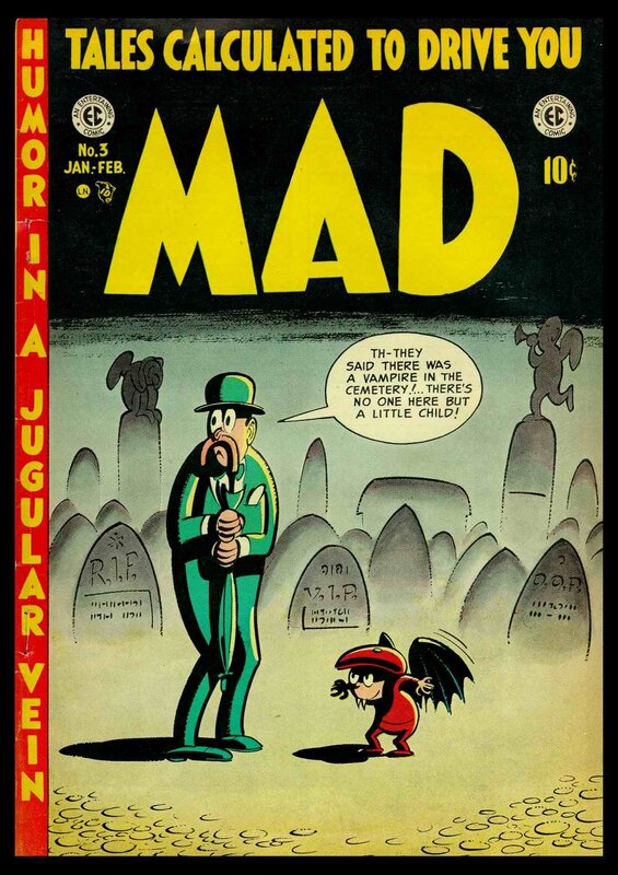 Mad comic cover