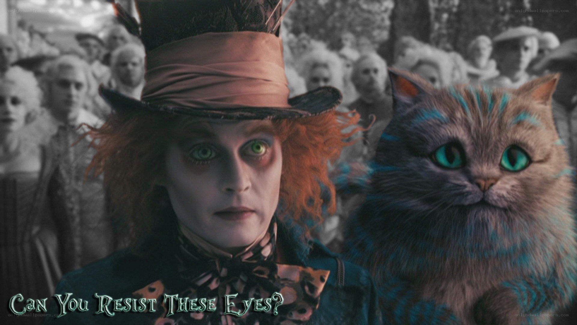 Mad Hatter and Cheshire Cat