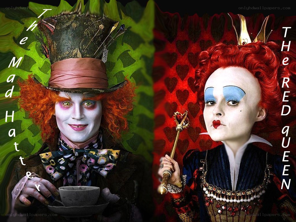 Mad Hatter and Red Queen