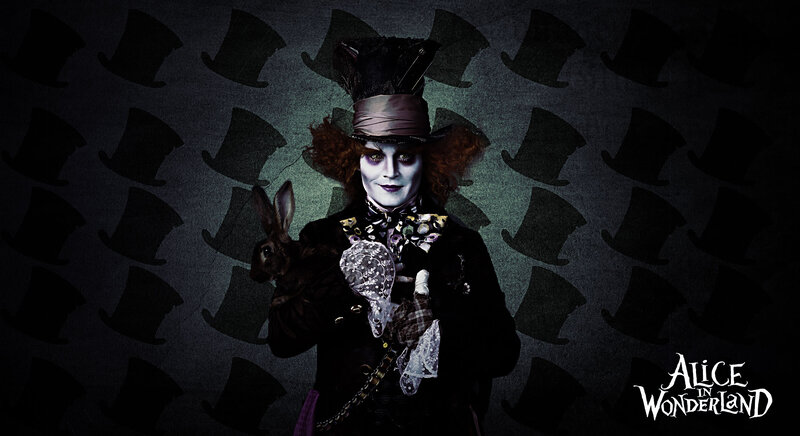 Mad Hatter Character — Black