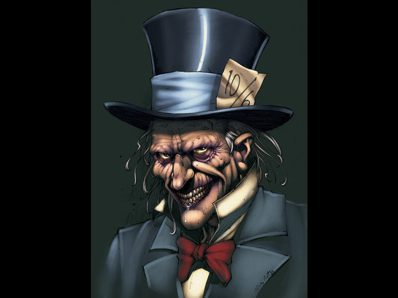 Mad Hatter Character — Gray