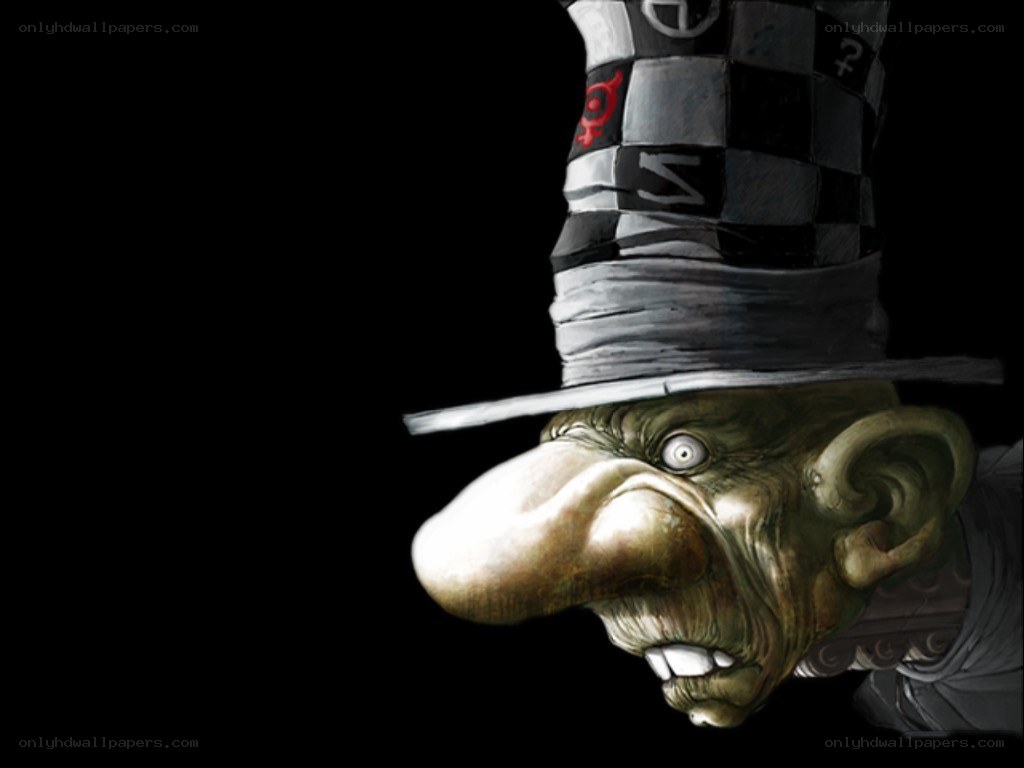 Mad Hatter character illustration