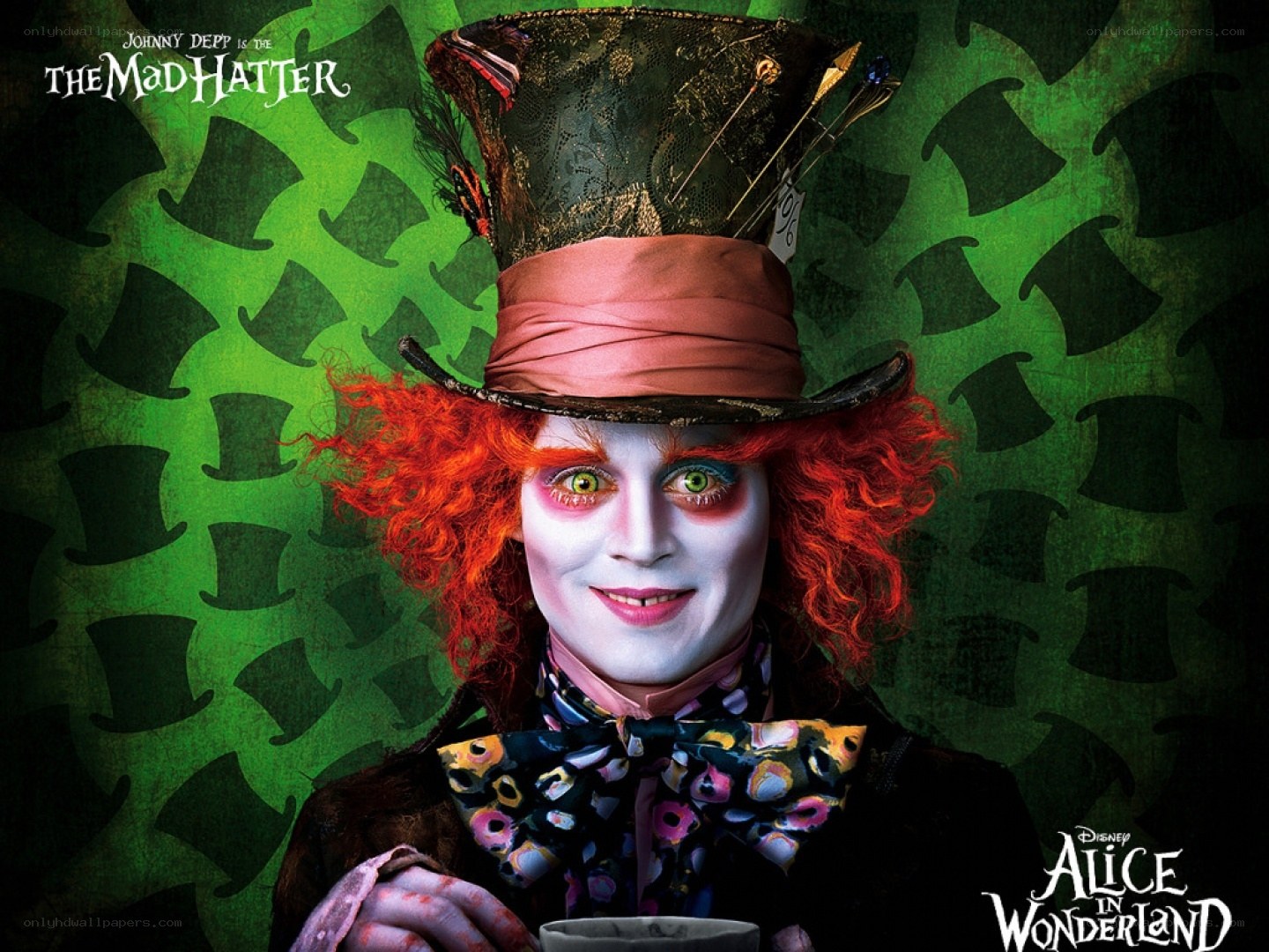 Mad Hatter character portrait