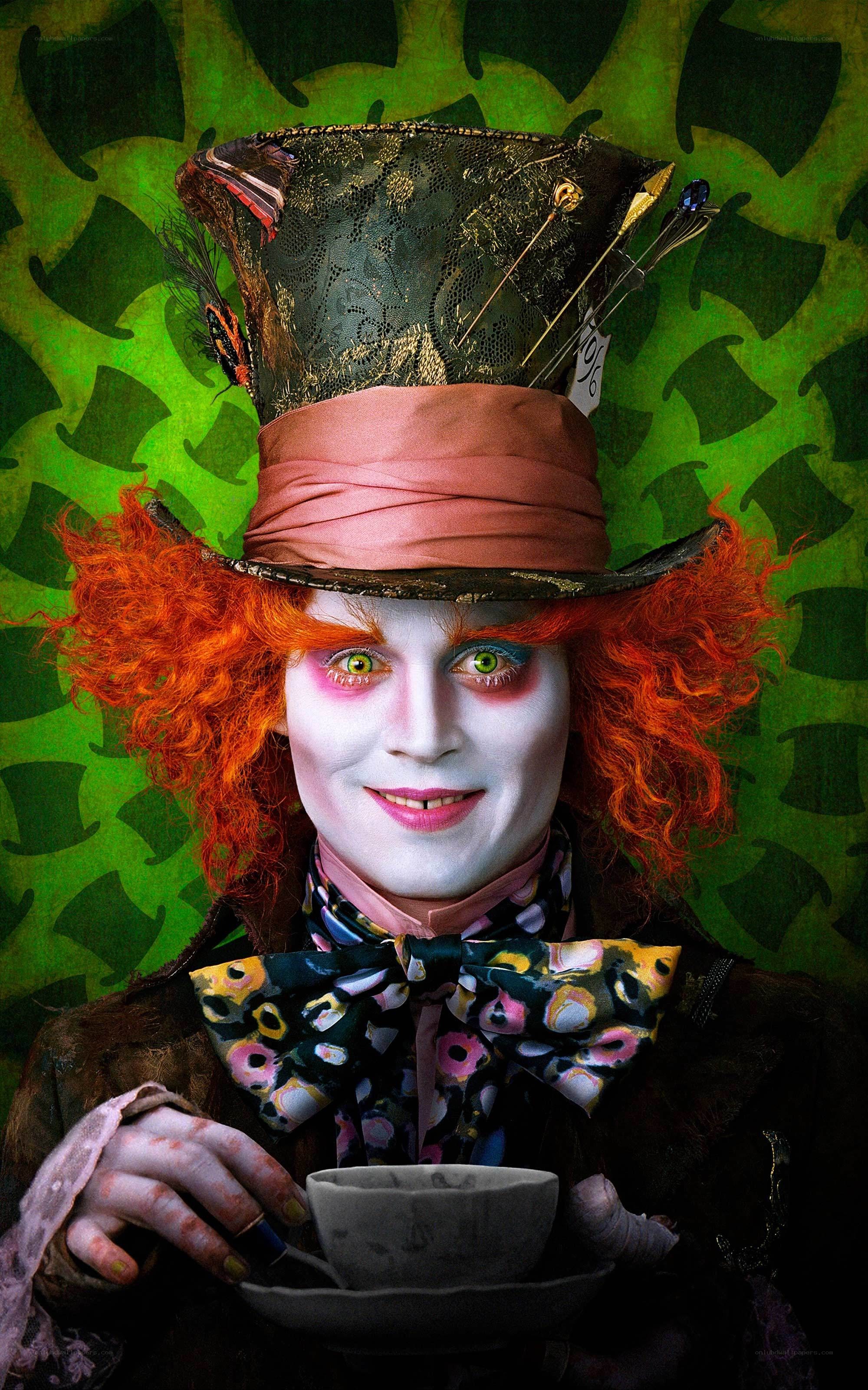 Mad Hatter character portrait