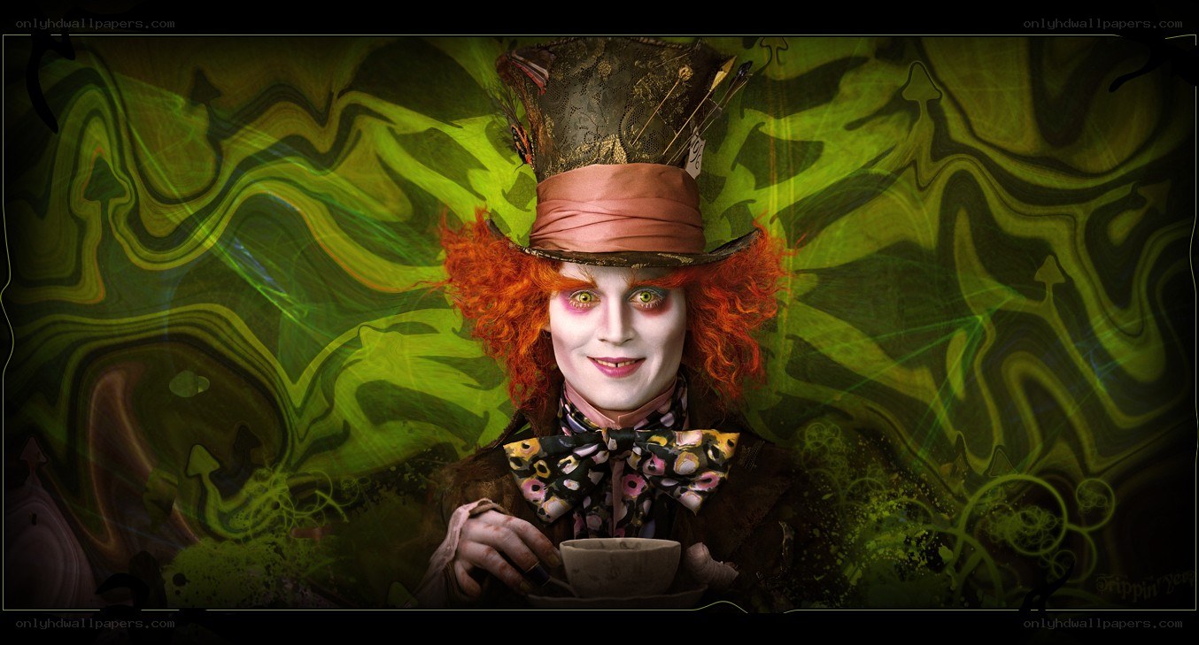 Mad Hatter character portrait