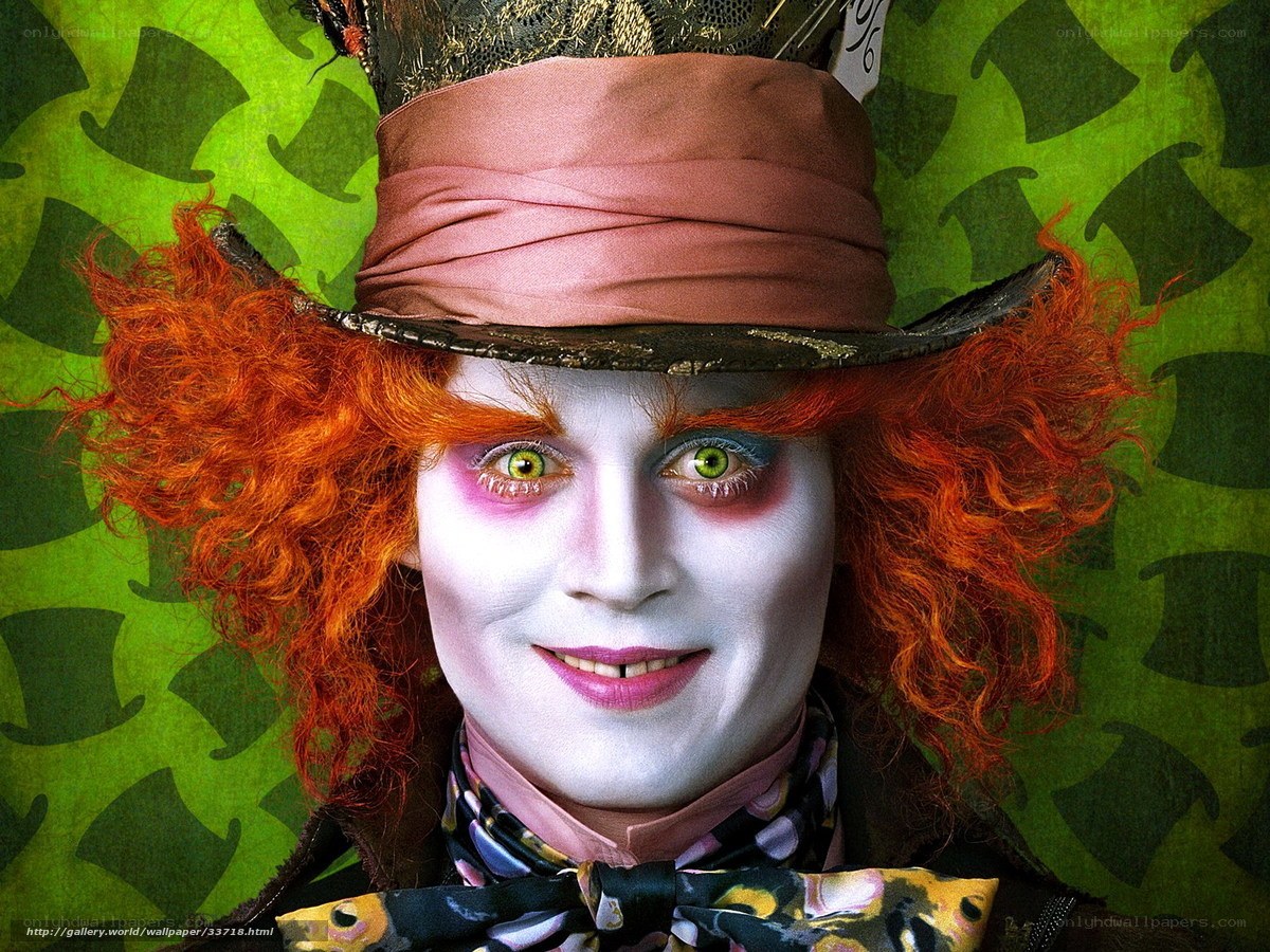 Mad Hatter character portrait