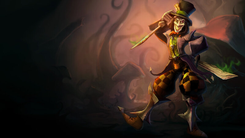 Mad Hatter Character — Purple, Dramatic