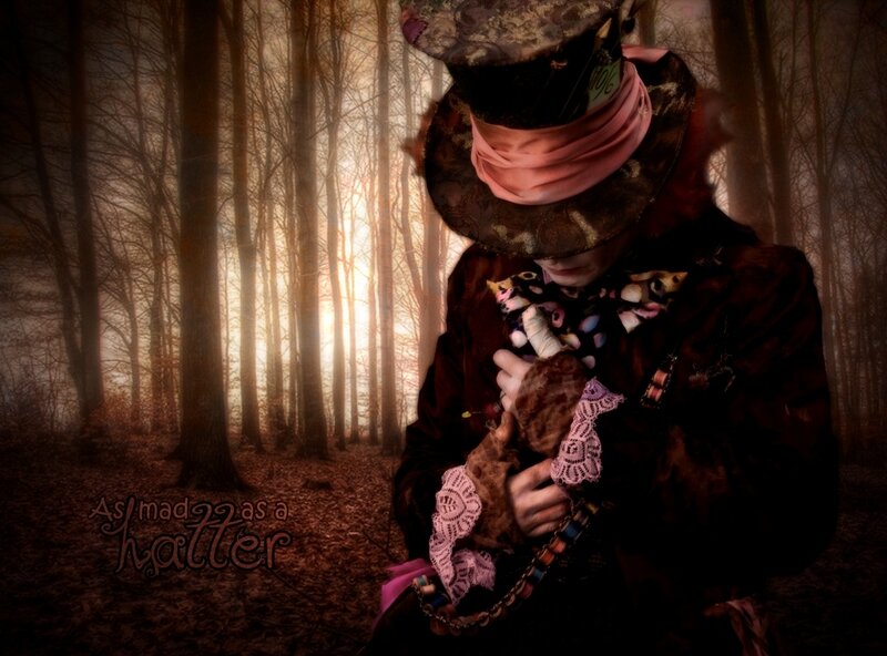 Mad Hatter in the forest