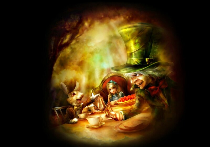 Mad Hatter Tea Party — Green