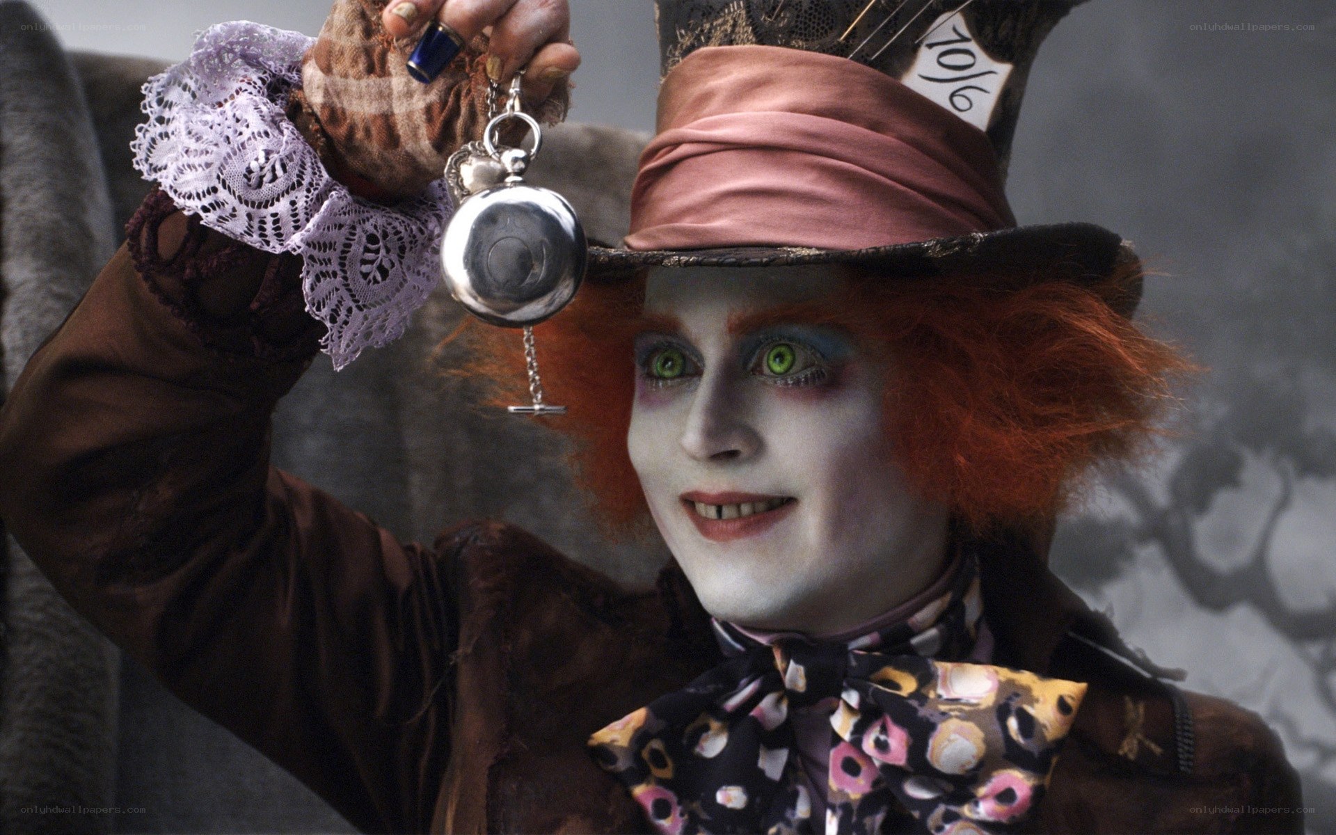 Mad Hatter with pocket watch