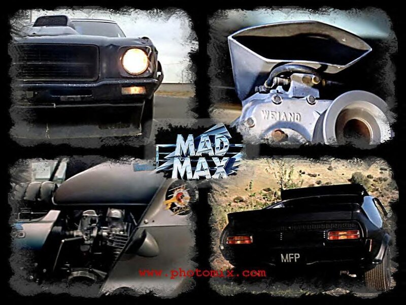 Mad Max car collage