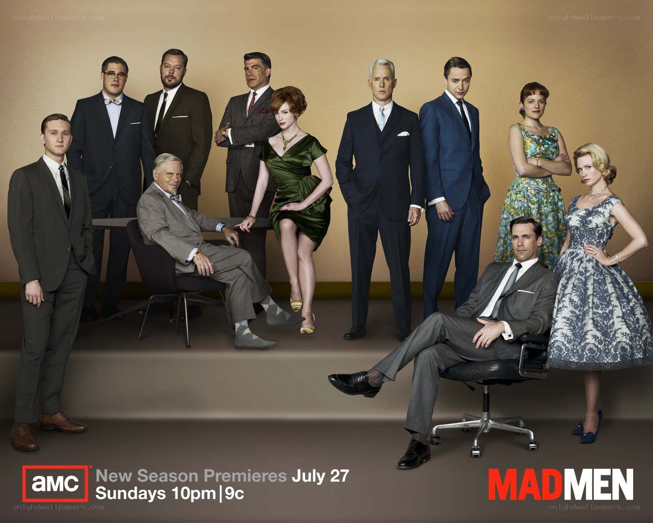 Mad Men cast promotional image