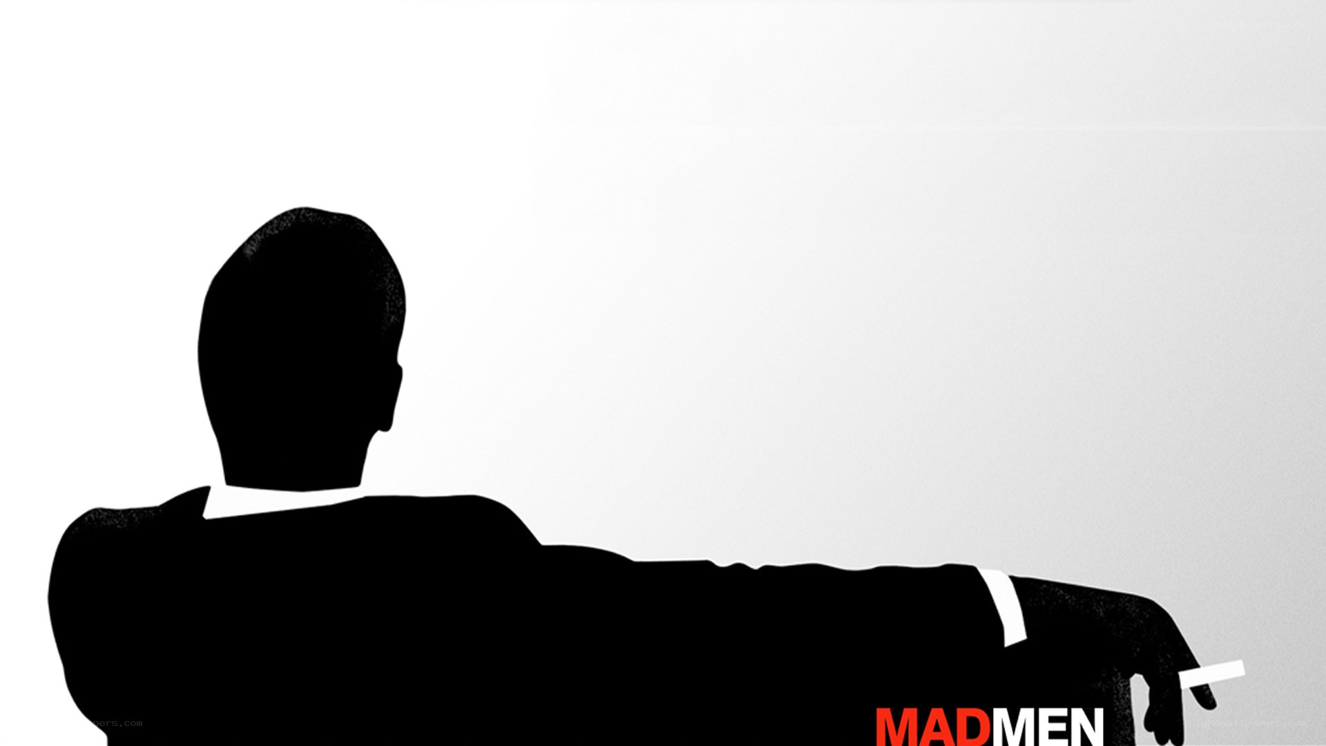 Mad Men silhouette poster