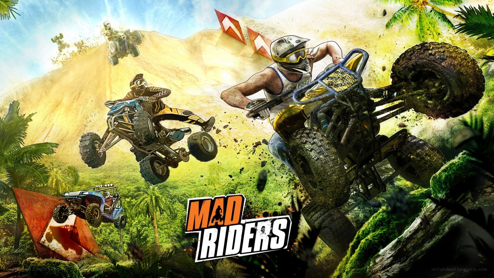 Mad Riders game cover art