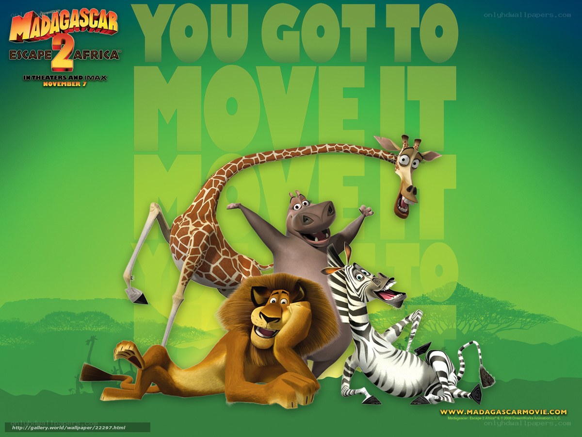 Madagascar 2 movie poster