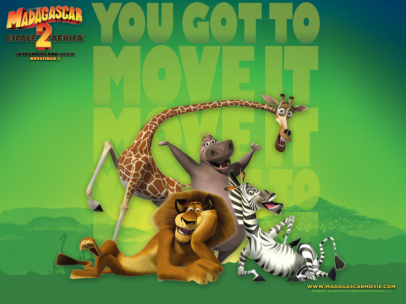 Madagascar 2 movie poster