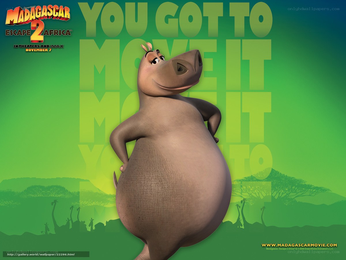Madagascar 2 movie poster