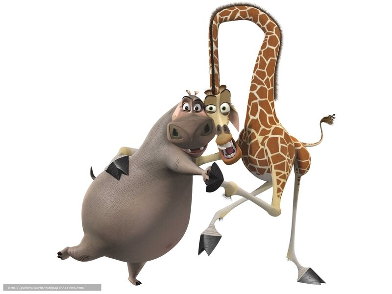 Madagascar characters dancing