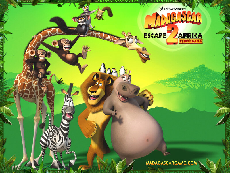 Madagascar Escape 2 Africa game art