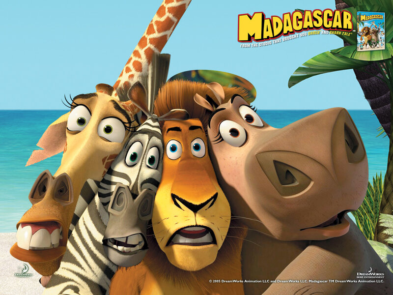 Madagascar movie poster