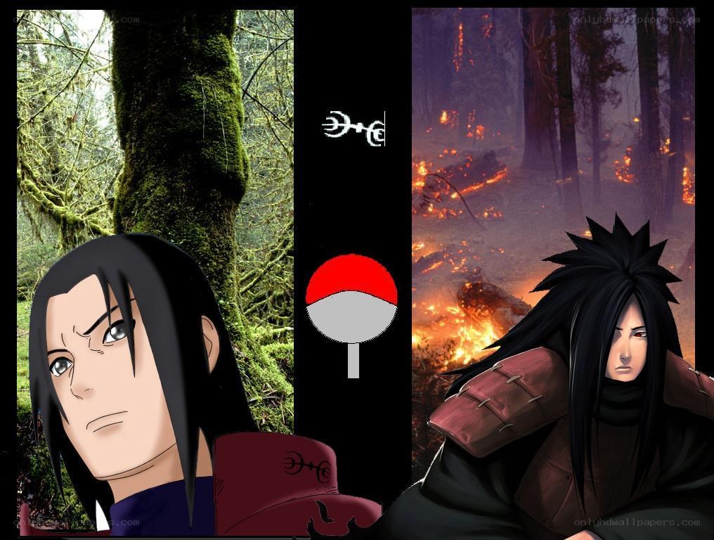 Madara Uchiha in two forms