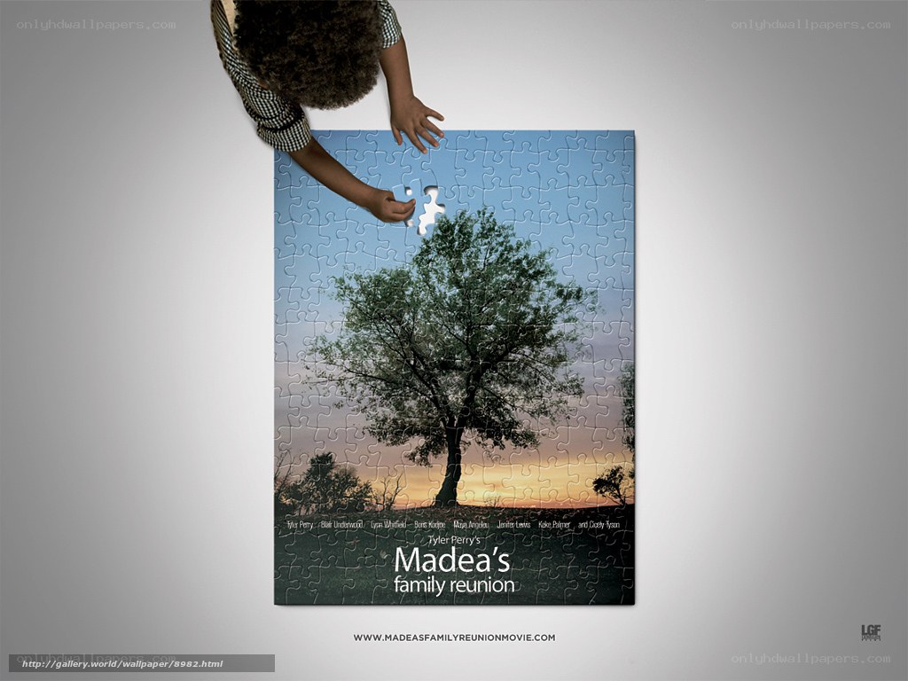 Madea's family reunion movie poster