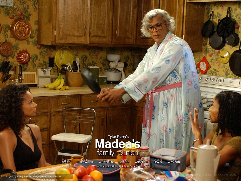 Madea's family reunion scene