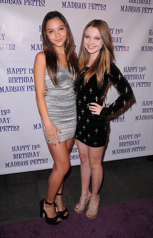 Madison Pettis birthday party